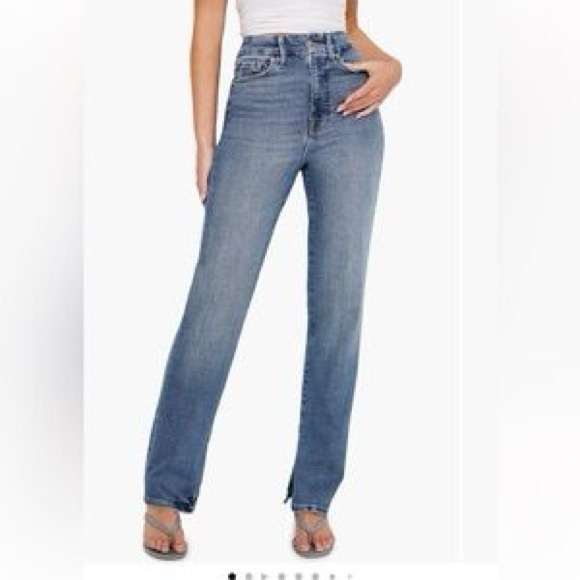 Good American Jeans “Good Boy” Jean Pants 6/28 BRAND NWT AUTHENTIC NWT / NEW - Picture 5 of 16